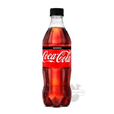 Gazlandyrylan içgi Coca-Cola şekersiz, 0.5 lt