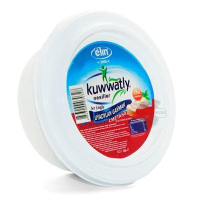 Сметана Elin "Kuwwatly" 15%, 260 г