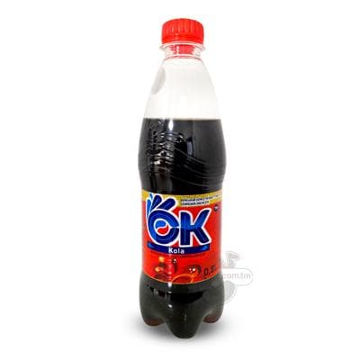 Gazlandyrylan içgi "OK" kola, 0.5 lt