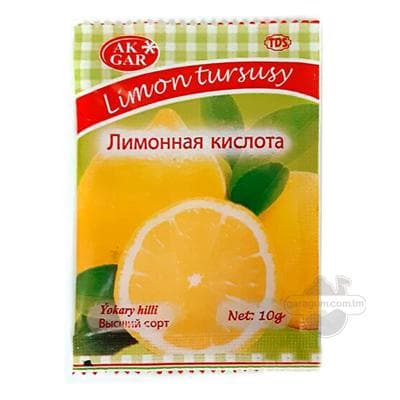 "Ak Gar" Limon Kislota, 10 gr