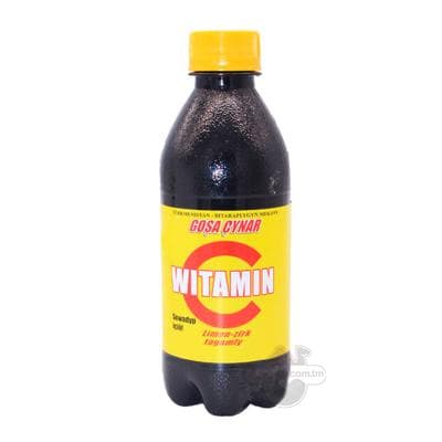 Gazlandyrylan içgi Goşa Çynar "Witamin C" Limon-Zirk tagamly, 250 ml