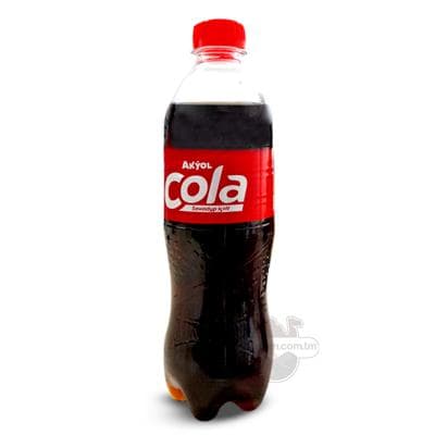 Gazlandyrylan içgi Ak ýol "Cola", 500 ml