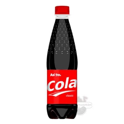 Gazlandyrylan içgi Ak ýol "Cola" klassiki, 450 ml