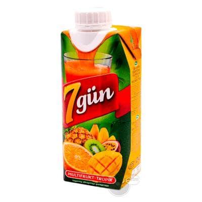 "7 gün" multifrukt-tropik şiresi, 0.33 lt