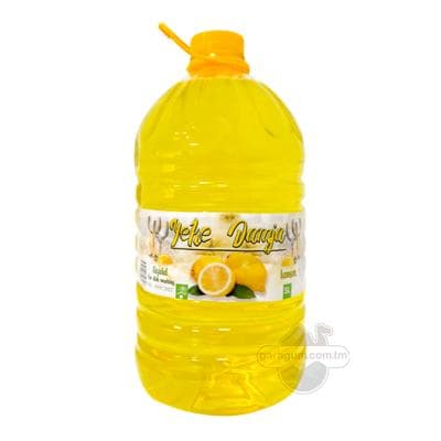 Ýeke Damja gap gaç ýuwujy serişde Limon, 5 lt