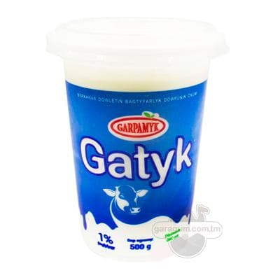 Gatyk "Garpamyk" ýaglylygy 1%, 500 gr