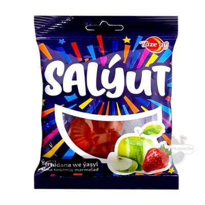 Çeýnelýän marmelad Täze aý "Salýut", 45 gr