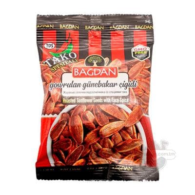 Gowrulan günebakar çigidi "Bagdan" tebigy gyzyl burçly, 30 gr