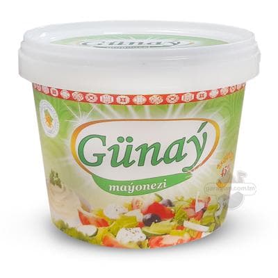 "GÜNAÝ" maýonezi, bedre 45%, 800gr