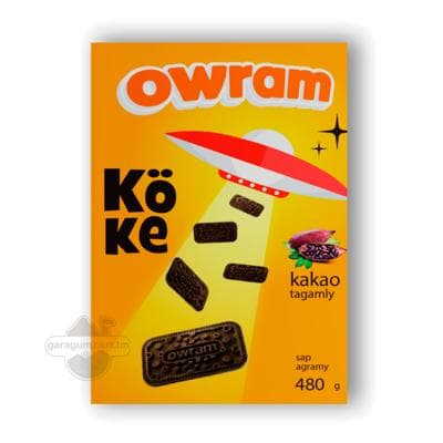Şekerli köke "Owram" kakao tagamly, 480 gr