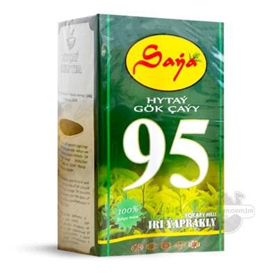 Gök çaý Saýa "95" iri ýaprakly, 100 gr