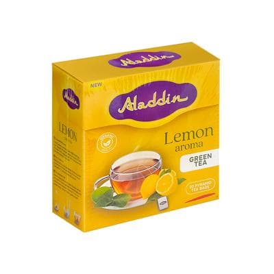 Gök çaý limon ysly "Aladdin" haltajykly, 20 sany, 34 gr