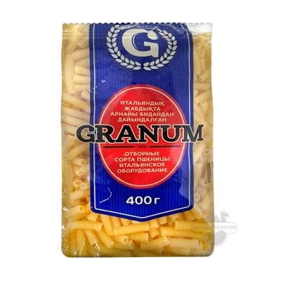 Макароны Granum "Рожки аппетитные", 400 г