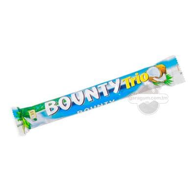 Şokoladly batonçik Bounty Trio, 85 gr
