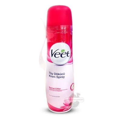 "Veet" Крем спрей удаляющий волос для нормальной кожи, 150 мл