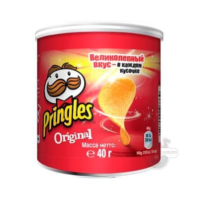 Çipsy Pringles Original kartoşkaly, 40 gr