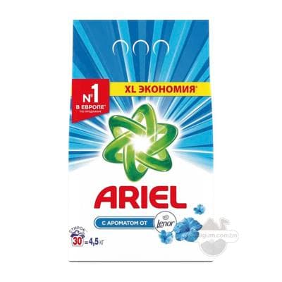 Kir ýuwujy soda Ariel Touch of Lenor Fresh (awtomat) 4.5 kg plastik paket