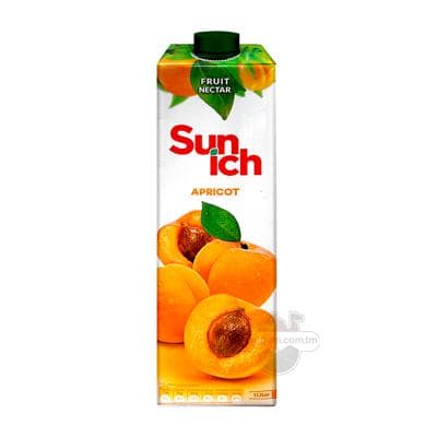 "Sunich" абрикосовый нектар, 1 л