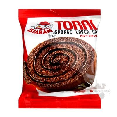 Şokoladly mini-rulet Istaram "Toral" kakao kremli, 60 gr