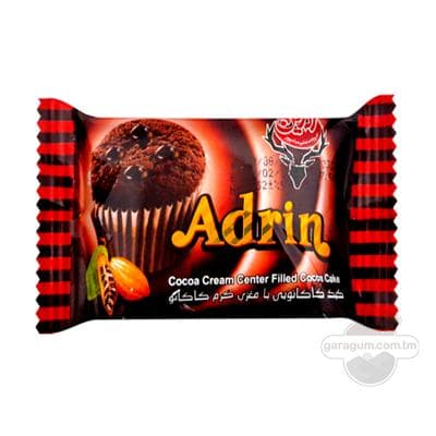 Kakaoly keks "Adrin" kakao-krem huruşly, 32 gr