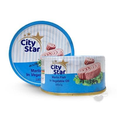 Рыба марлин "City Star" в масле, 180 г