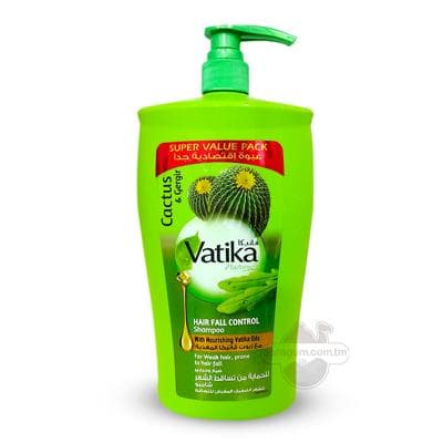 Şampun "Vatika" Cactus & Gergir saç dökülmesine garşy, 900 ml