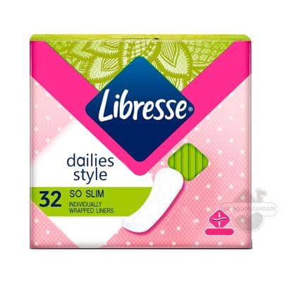 Gündelik prokladkalar Libresse Dailyfresh  So Slim, 32 sany