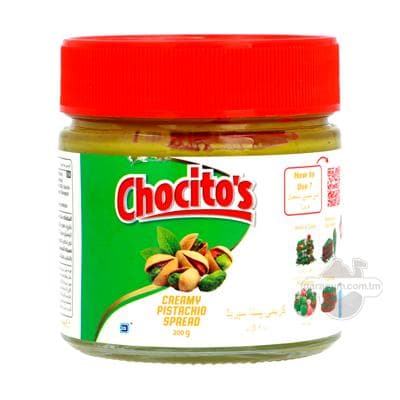 Сливочно-фисташковый спред Jobeco Food "Chocito's" 200 г