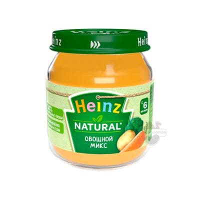 Pýure Heinz gök-önümli miks (6 aýdan başlap), 120 gr