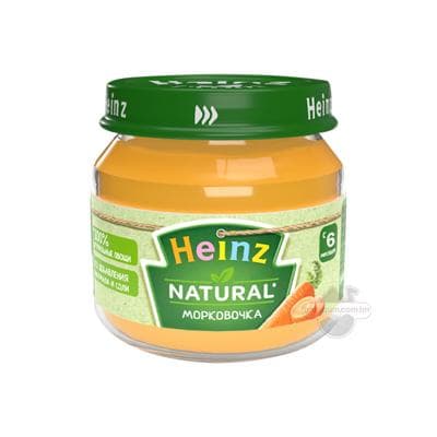 Pýure Heinz käşirjik (6 aýdan başlap), 80 gr