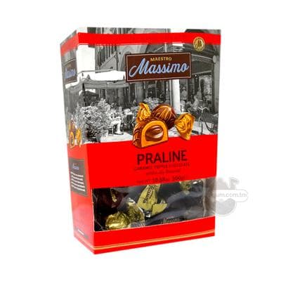 Şokoladly süýjüler Massimo "Pralin" caramel, 300 gr