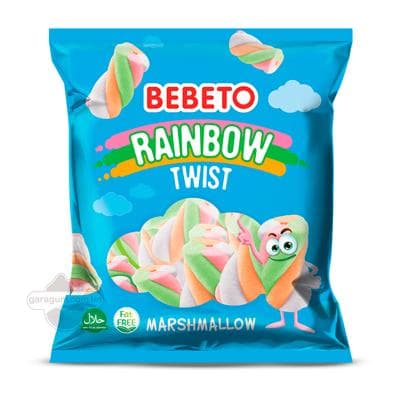 Воздушный зефир Bebeto "Rainbow", 60г