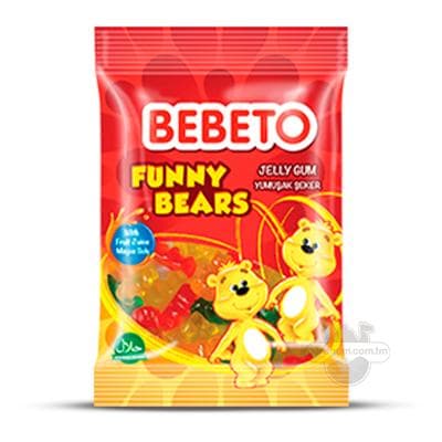 Çeýnelýän marmelad Bebeto "Funny Bears", 35gr