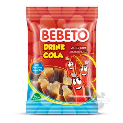 Çeýnelýän marmelad Bebeto "Drink cola", 35gr