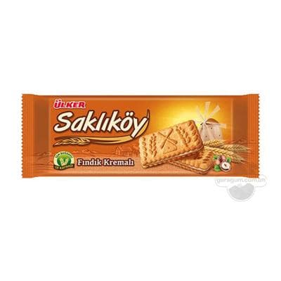 Ülker "Sakliköy" печенье с ореховый кремом, 100 гр