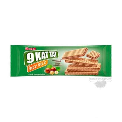 Ülker 9 KAT TAT hoz tagamly kremli wafli, 114 gr