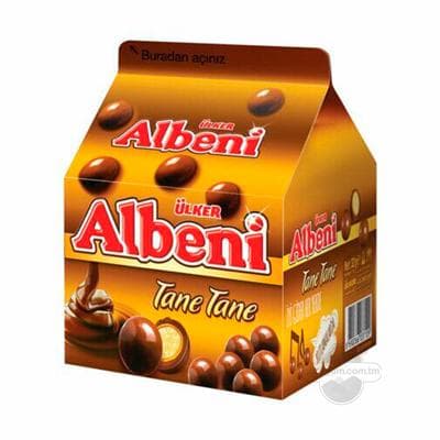 Süýtli şokolad örtülen karamelli köke Ülker Albeni Tane Tane, 29 gr