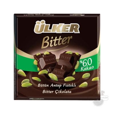 Ülker Bitter pisseli gara şokolad, 65 gr