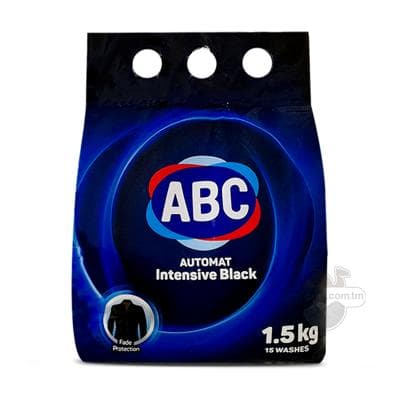 Стиральный порошок ABC Matic "Intensive Black", 1,5 кг