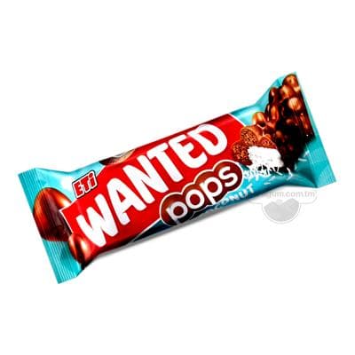 Batonçik Eti "Wanted Pops" kokosly, 28 gr