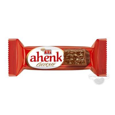 ETi "Ahenk Gurme" süýtli şokolad örtülen hoz kremli ​​wafli, 50 gr