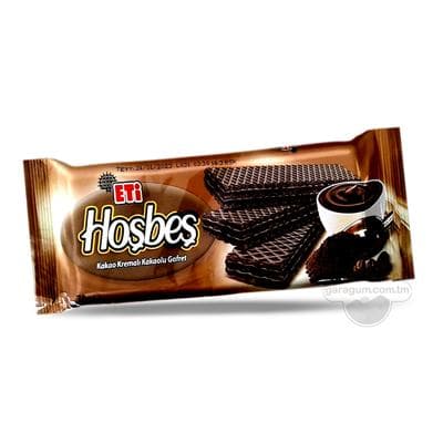 Kakao kremli wafli Eti "Hoşbeş", 70 gr