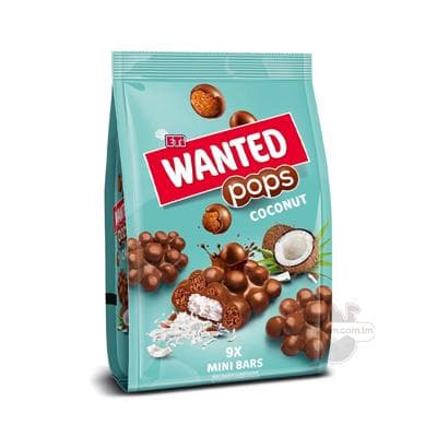 "Eti" Wanted pops Kokosly mini şokolad batonçiklary 9 sany, 126gr