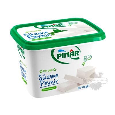 Ýagly duzlanan peýnir Pinar "Süzme peýnir", 500 gr