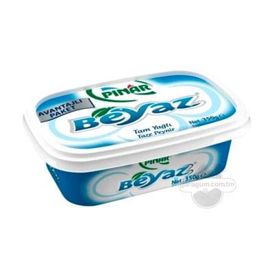 Ýagly ak ereme peýnir Pinar "Beyaz", 350 gr