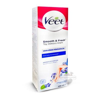 "Veet" Duýgur deri üçin tüý döküji krem, 100 ml