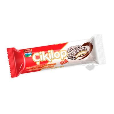 Şokolad we kokos bilen örtülen zefir huruşly köke Saray "Çikilop cuk", 50 gr