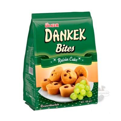 Ülker Dankek Bites кексы с изюмом, 100 г