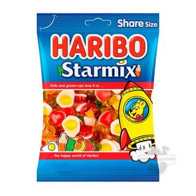 Çeýnelýän marmelad Haribo "Starmix", 80 gr