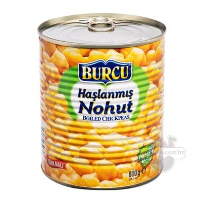 Gaýnadylan nohut "BURCU" 800 gr